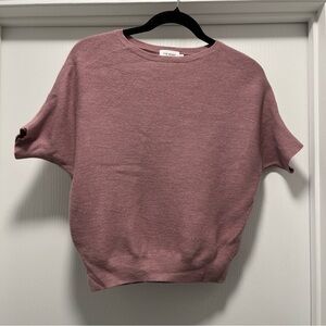 Reset R Label Pullover XS 100% Wool Mauve
